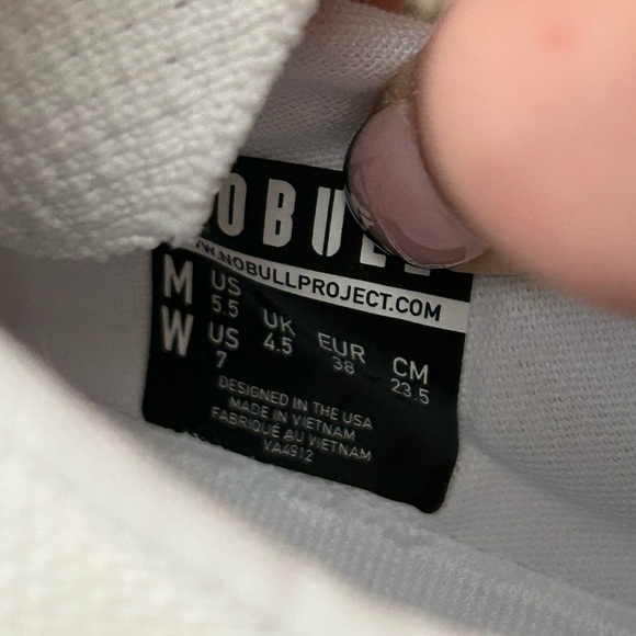 NOBULL Classic White Trainers - Picture 6 of 6